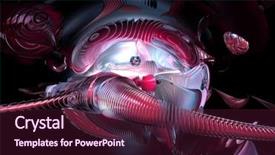  Presentation with hud abstract polygonal space blue - Colorful PPT layouts enhanced with background elektronika - worms in space abstract backdrop and a wine colored foreground