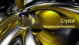  Presentation with hud abstract polygonal space blue - Amazing theme having background elektronika - yellow space abstract backdrop and a tawny brown colored foreground