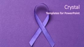  Presentation with disease cancer - Colorful presentation design enhanced with background family violence alzheimer disease backdrop and a violet colored foreground