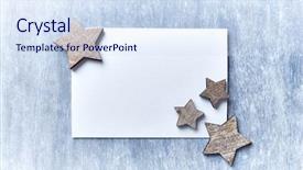  Presentation with christmas cars - Presentation having background flat lay christmas template background and a  colored foreground