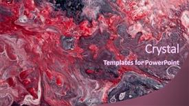  Presentation with contemporary art - Presentation with abstract red and black modern artwork background fluid art painting unusual trendy background for poster card invitation contemporary art background and a violet colored foreground