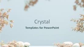  Presentation with cosmetic - PPT theme consisting of background-for-cosmetic-products background and a sky blue colored foreground