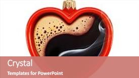  Presentation with design christmas holiday - Audience pleasing PPT layouts consisting of background for your design advertising backdrop and a coral colored foreground