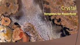  Presentation with turtle - Slide set enhanced with background-from-brown-turtle-agate background and a tawny brown colored foreground