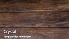  Presentation with wood panel - Audience pleasing PPT layouts consisting of background from horizontal vintage board backdrop and a tawny brown colored foreground