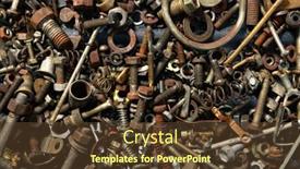  Presentation with hand tools - Presentation theme with background-from-old-vintage-hand background and a tawny brown colored foreground