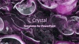  Presentation with structure - Presentation design consisting of background-from-pink-agate-structure background and a tawny brown colored foreground