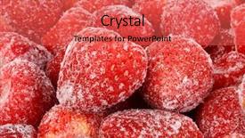  Presentation with frozen - Beautiful theme featuring background from the appetizing frozen backdrop and a coral colored foreground