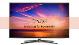  Presentation with white - Colorful presentation enhanced with background hd - 4k monitor isolated on white backdrop and a coral colored foreground