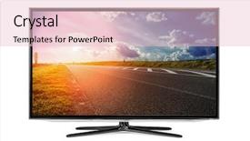  Presentation with white - Colorful PPT layouts enhanced with background hd - 4k monitor isolated on white backdrop and a lemonade colored foreground