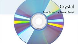  Presentation with blue - Slide set with background hd blank - blue dvd disk isolated background and a light blue colored foreground