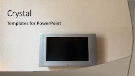  Presentation with wall - PPT theme featuring background hd blank - tv unit attached background and a soft green colored foreground