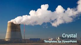  Presentation with dark blue - Cool new PPT theme with series a macrocomposition - vegetable patches behind a fence backdrop and a gold colored foreground