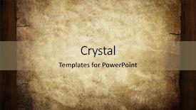  Presentation with history old paper - Beautiful slide deck featuring background history - old paper on wood board backdrop and a soft green colored foreground