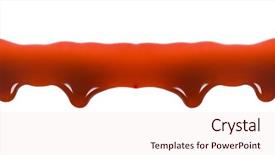  Presentation with blood - Theme with background horror - blood drip isolated on white background and a  colored foreground