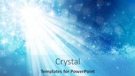  Presentation with light abstract - Slides having background-image-of-defocused-abstract background and a light blue colored foreground