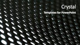  Presentation with sheet industry - Presentation theme enhanced with background image perforated bent metal background and a black colored foreground