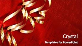  Presentation with shiny gold - Cool new presentation design with background image with shiny gold backdrop and a crimson colored foreground