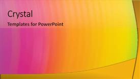  Presentation with bright - Presentation having background in bright rainbow colors background and a light gray colored foreground