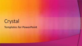  Presentation with rainbow - Amazing PPT theme having background in bright rainbow colors backdrop and a yellow colored foreground