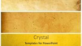  Presentation with different - Audience pleasing slides consisting of background in grunge style - containing different textures backdrop and a yellow colored foreground