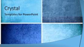  Presentation with different - Cool new PPT theme with background in grunge style containing backdrop and a light blue colored foreground
