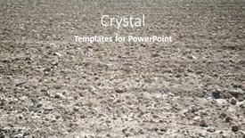  Presentation with drought - Slide set enhanced with high resolution created with drought background and a gray colored foreground