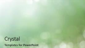  Presentation with green architecture natural marble - Audience pleasing presentation theme consisting of background in natural spring green backdrop and a mint green colored foreground