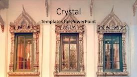  Presentation with golden palace - PPT layouts featuring background in royal grand king background and a coral colored foreground