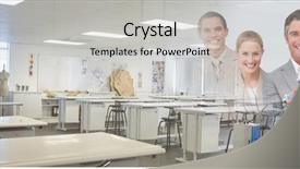  Presentation with composite - PPT layouts enhanced with background investigation employee - digital composite of happy business background and a  colored foreground