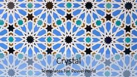  Presentation with islami - Amazing presentation having background islami - closeup of a ceramic tile backdrop and a light blue colored foreground
