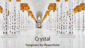  Presentation with abu dhabi united arab emirates - Slides with spring has arrived break through the plant leaves and buds note shallow depth of field background and a seafoam green colored foreground