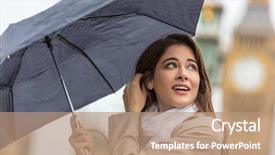  Presentation with great britain - Slides enhanced with background london england great britain background and a coral colored foreground