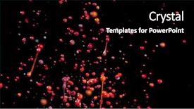  Presentation with black abstract - Cool new presentation with background macro photo artistic design backdrop and a black colored foreground