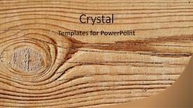  Presentation with wood board - Audience pleasing slides consisting of background made of a closeup of an old wood board backdrop and a coral colored foreground