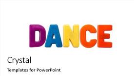  Presentation with folk dance in philippines - Slide set consisting of background magnetic letters - letter magnets dance isolated background and a white colored foreground