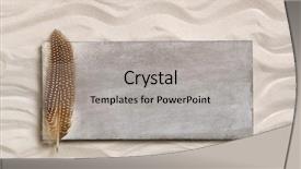  Presentation with bereavement - PPT theme featuring background nature bereavement - wooden sign on the beach background and a light gray colored foreground