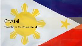  Presentation with philippine - PPT layouts featuring background of a flowing philippine background and a yellow colored foreground