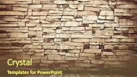  Presentation with dark old fashioned - Presentation theme having close up abstract background from chewing gum plates background and a light gray colored foreground