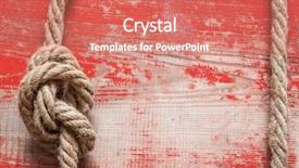  Presentation with old paper rope border - Cool new slides with background of an old tree backdrop and a coral colored foreground