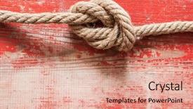  Presentation with old paper rope border - PPT layouts with background of an old tree background and a coral colored foreground
