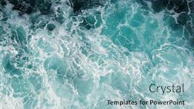  Presentation with sea water - Amazing PPT layouts having background-of-aqua-sea-water backdrop and a light blue colored foreground