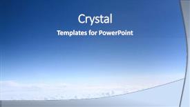  Presentation with sky blue - Slides featuring background-of-blue-sky background and a ocean colored foreground