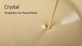  Presentation with condensed milk - Colorful PPT layouts enhanced with background of condensed milk backdrop and a  colored foreground