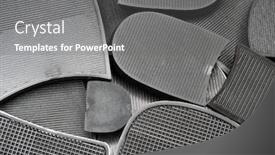  Presentation with different - PPT theme featuring background-of-different-size-heel background and a gray colored foreground
