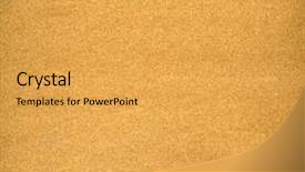  Presentation with grit - PPT layouts consisting of background-of-fine-grit-sandpaper background and a yellow colored foreground