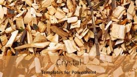  Presentation with yellow wood - Presentation having background-of-freshly-made-yellow background and a gold colored foreground