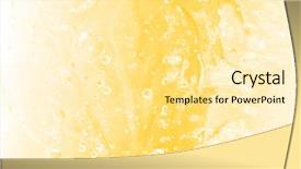  Presentation with champagne - Colorful slide deck enhanced with background of golden champagne bubbles backdrop and a blonde colored foreground