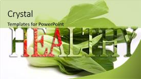  Presentation with healthy - Cool new presentation with background of healthy oriental bok backdrop and a  colored foreground