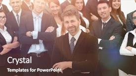  Presentation with confident - Colorful PPT layouts enhanced with background of her business tea backdrop and a  colored foreground